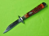 US 2007 Case XX Tested 6111 1/2L SS Cheetah Chesnut Folding Pocket Knife w/ Box