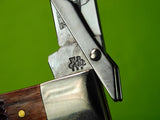US 2007 Case XX Tested 6111 1/2L SS Cheetah Chesnut Folding Pocket Knife w/ Box