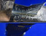 Vintage US Aerial Nickel Plated Bayonet Fighting Knife w/ Scabbard