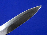Vintage US Aerial Nickel Plated Bayonet Fighting Knife w/ Scabbard