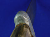 US or Australian WW2 Custom Made Theater Large Bowie Fighting Knife w/ Sheath