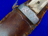 US or Australian WW2 Custom Made Theater Large Bowie Fighting Knife w/ Sheath