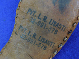 US or Australian WW2 Custom Made Theater Large Bowie Fighting Knife w/ Sheath