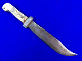 US or Australian WW2 Custom Made Theater Large Bowie Fighting Knife w/ Sheath