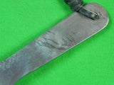 RARE Vintage US BLACKJACK Effingham Broad Head Throwing Knife w/ Sheath