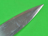 RARE Vintage US BLACKJACK Effingham Broad Head Throwing Knife w/ Sheath
