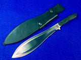 US BLACKJACK Effingham SIMBA Machete Large Fighting Knife w/ Sheath\
