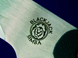 US BLACKJACK Effingham SIMBA Machete Large Fighting Knife w/ Sheath