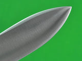 US BLACK RIVER Escanaba MI 1 Production Run Hunting Knife W/ Sheath Box