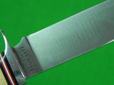 US BLACK RIVER Escanaba MI 1 Production Run Hunting Knife W/ Sheath Box
