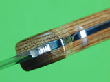 US BUCK Custom Shop Hunting Knife & Sheath Box