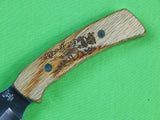 US BUCK Custom Shop Hunting Knife & Sheath Box