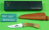 US BUCK Custom Shop Hunting Knife & Sheath Box