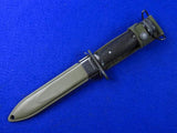 Vintage US Bayonet Fighting Knife w/ Scabbard