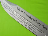 US Browning Arms Italy Made Limited Edition Fighting Knife w/ Display