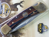 US Buck 110 Folding Pocket Hunting Lockback Knife & Sheath New