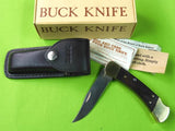 Vintage 1981-86 US Buck 110 Large Folding Pocket Lockback Knife & Sheath Box
