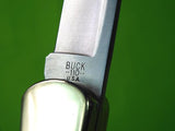 Vintage 1981-86 US Buck 110 Large Folding Pocket Lockback Knife & Sheath Box