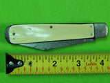 Vintage Old US CAMILLUS Cutlery Big 2 Blade Folding Pocket Knife
