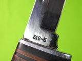 Vintage US Case XX 316-5 Hunting Knife w/ Sheath