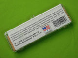 US Case XX Aluminum Oxide Oilstone Knife Sharpening Stone Sharpener & Box