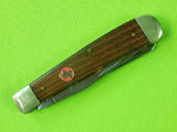 Vintage US Case XX Limited Yellow Rose of Texas Trapper Folding Pocket Knife