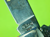 Vintage US Case XX Princess Diana England's Rose Folding Pocket 2 Blade Knife