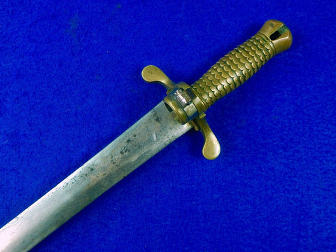 US Antique Old Civil War Ames Bayonet Short Sword 