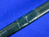 Antique Old US Civil War Ames Musician Sword w/ Scabbard