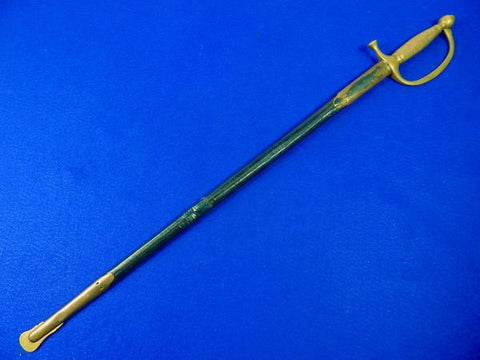 Antique Old US Civil War Ames Musician Sword w/ Scabbard – ANTIQUE