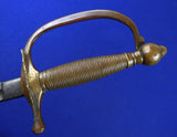 Antique Old 19 Century US Civil War C. Roby NCO Sword