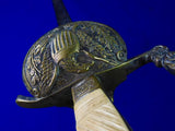 US Antique 19 Century Civil War Eagle Head Officer's Sword w/ Scabbard