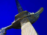 US Antique 19 Century Civil War Eagle Head Officer's Sword w/ Scabbard