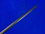 US Antique 19 Century Civil War Eagle Head Officer's Sword w/ Scabbard