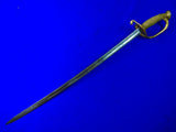 US Civil War German Made Horstmann Model 1852 USN Navy Officer's Engraved Sword