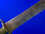 Antique US Civil War Model 1841 Navy Cutlass Short Sword