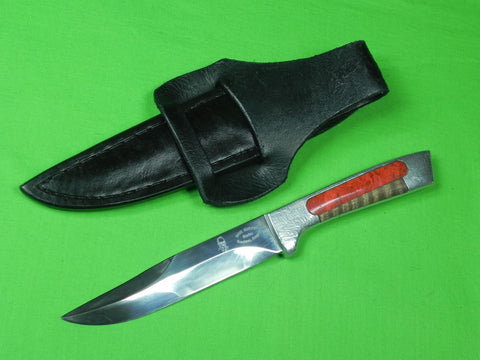 US Custom Hand Made DAVE MURPHY Fighting Knife & Sheath