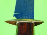 US Custom Hand Made Large Bowie Knife & Sheath
