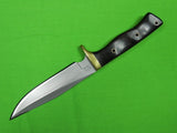 US Custom Hand Made ROB DAVIDSON Fighting Knife & Sheath