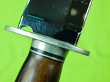 US Custom Handmade Charles CLIFTON Georgetown KY Fighting Hunting Knife & Sheath