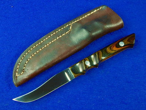US Custom Made Handmade ED KALFAYAN Bowie Knife w/ Sheath