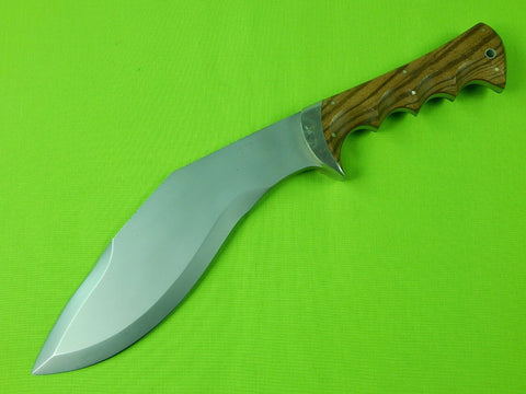 US Custom Made Handmade Early JAMES R. DICK ATKINSON Kukri Style Fighting Knife 