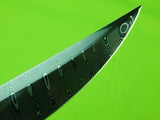 RARE US Custom Handmade Jim Ferguson Damascus Blade Tactical Fighting Knife
