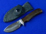 US Custom Handmade NP Small Hunting Knife w/ Sheath 
