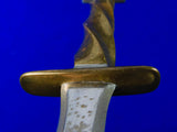 Vintage US Custom Made Handmade Dagger Fighting Knife