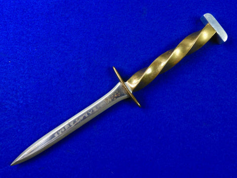 Vintage US Custom Made Handmade Dagger Fighting Knife 