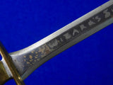 Vintage US Custom Made Handmade Dagger Fighting Knife