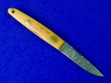 Vintage US Custom Made Handmade Early JIMMY LILE Fighting Knife