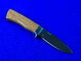 US Custom Made Handmade George Cousino Hunting Knife w/ Sheath
