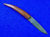 Vintage US Custom Made Handmade Hunting Knife
